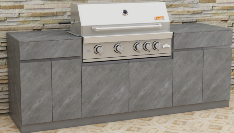 Sintered Stone Outdoor Kitchen 0801