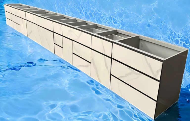 standard outdoor kitchen cabinets